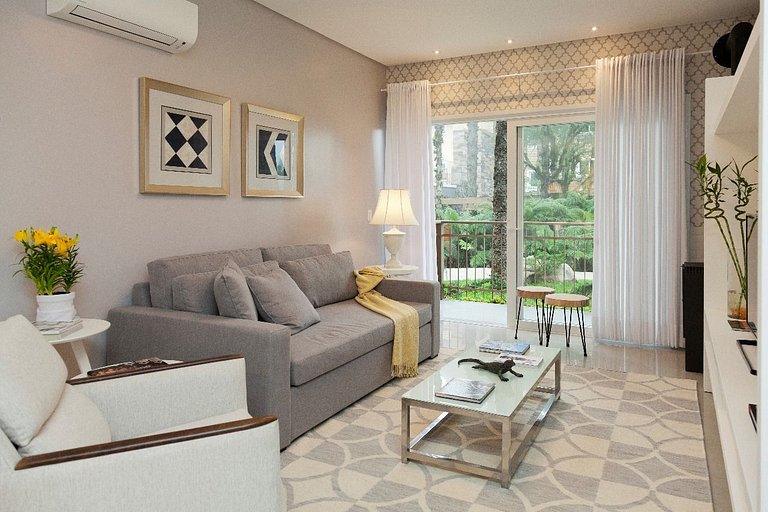 Aconchego na Serra com Lareira e Piscina aquecida 4min Centr