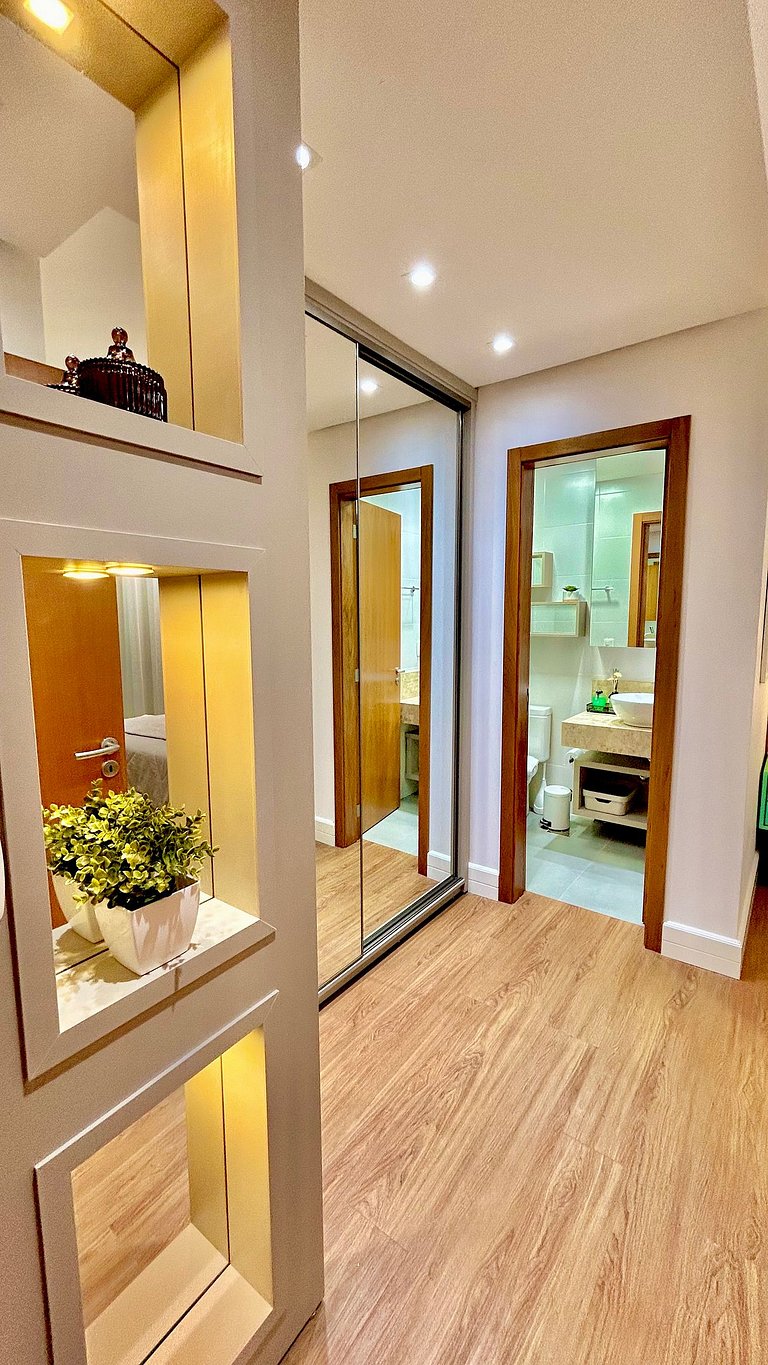 Lindo e aconchegante com lareira cond c/ piscina