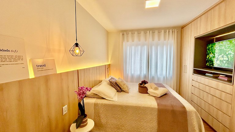 Lindo Apto Garden no Centro de Canela