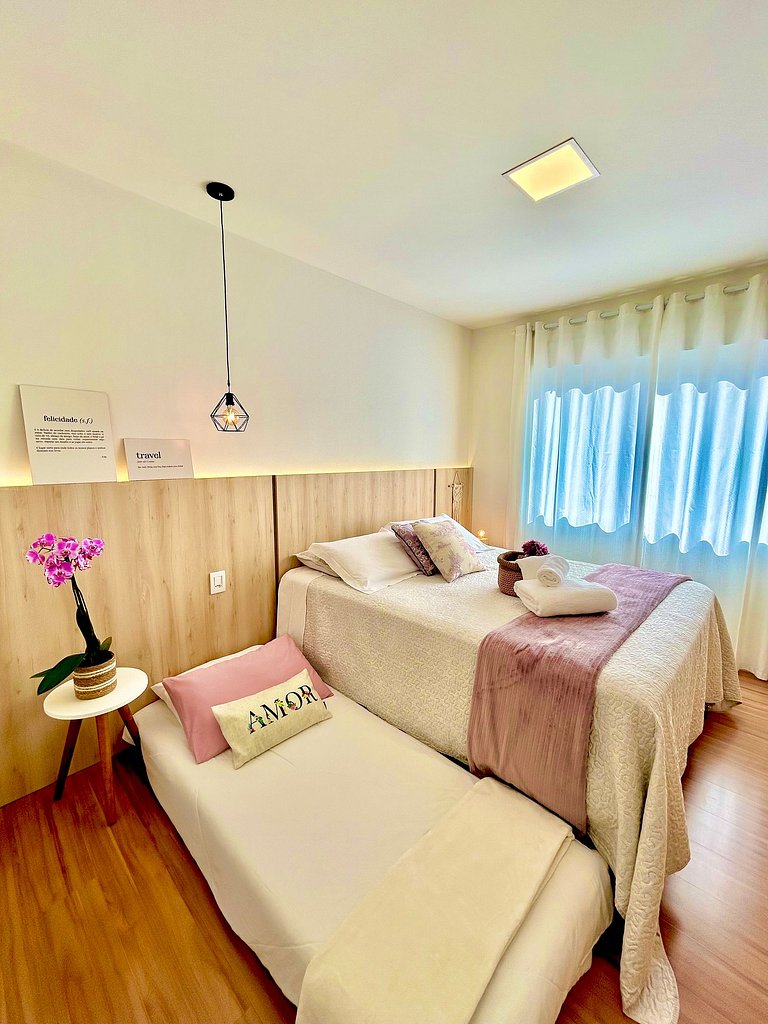 Lindo Apto Garden no Centro de Canela