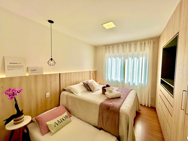 Lindo Apto Garden no Centro de Canela