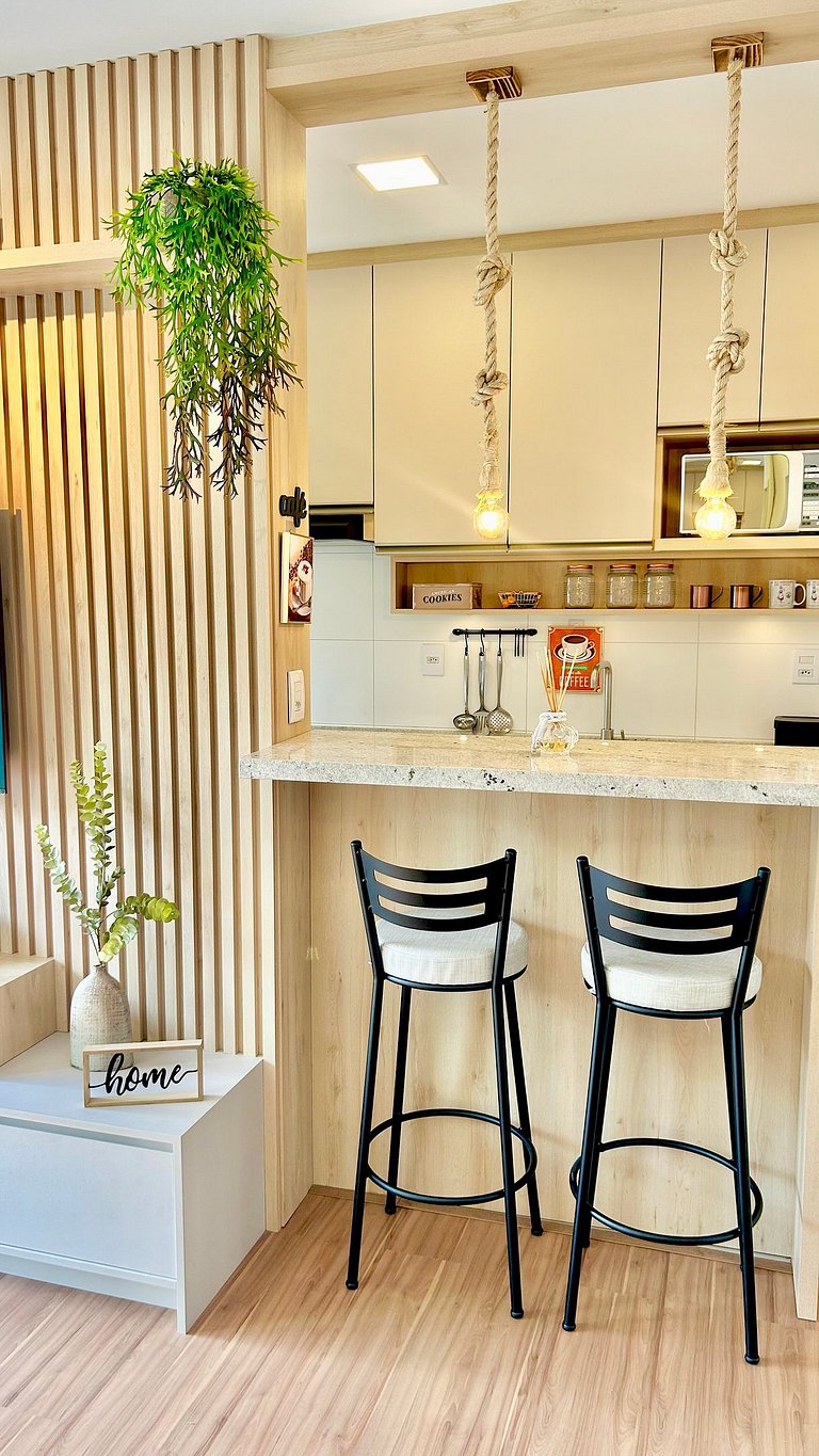 Lindo Apto Garden no Centro de Canela