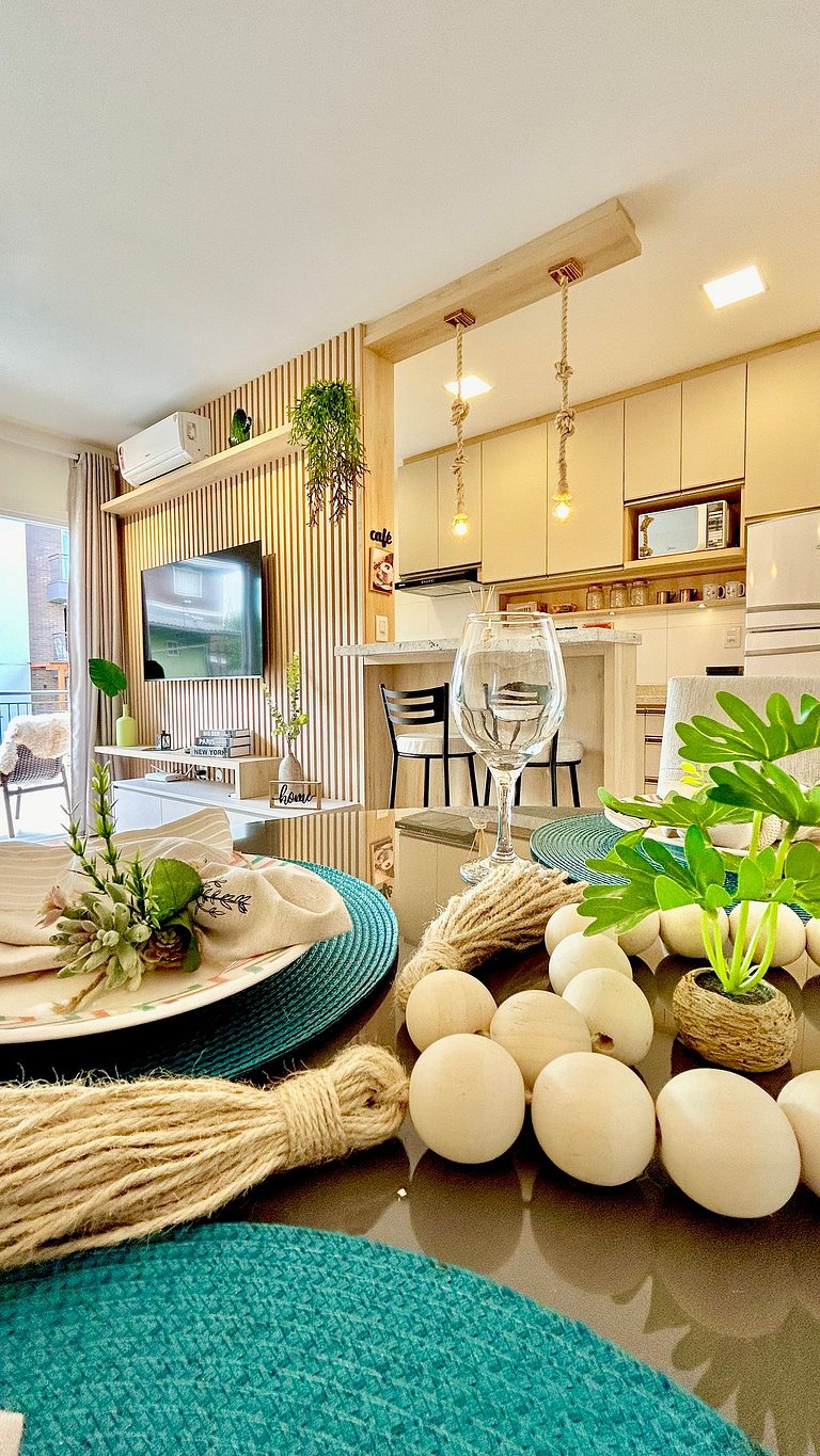 Lindo Apto Garden no Centro de Canela