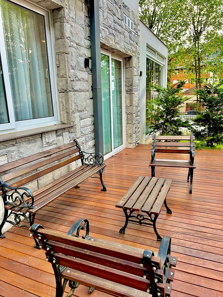 Lindo Apto Garden no Centro de Canela