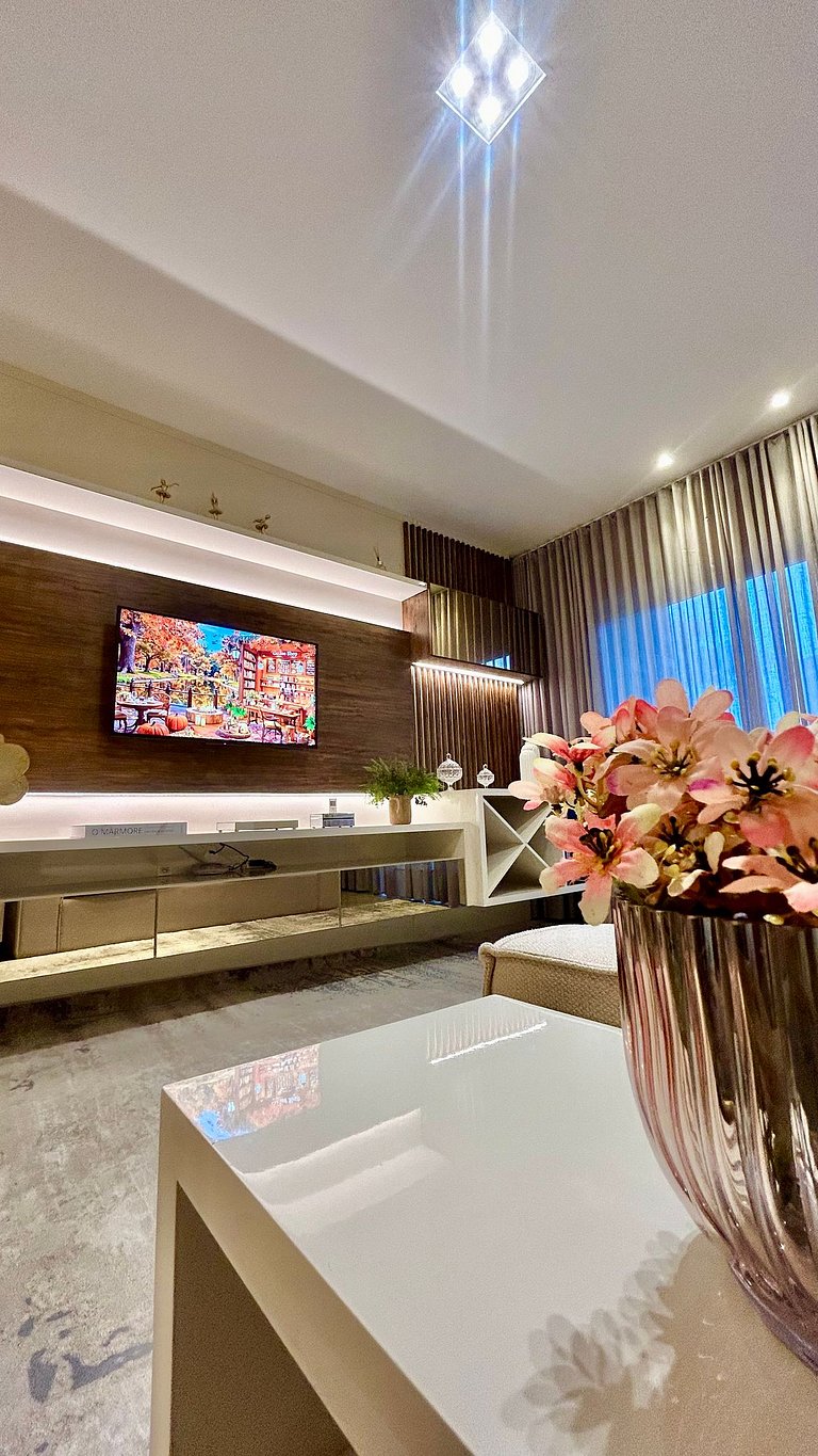 Seu Lar na Serra com Lareira e Piscina aquecida 4min Centro