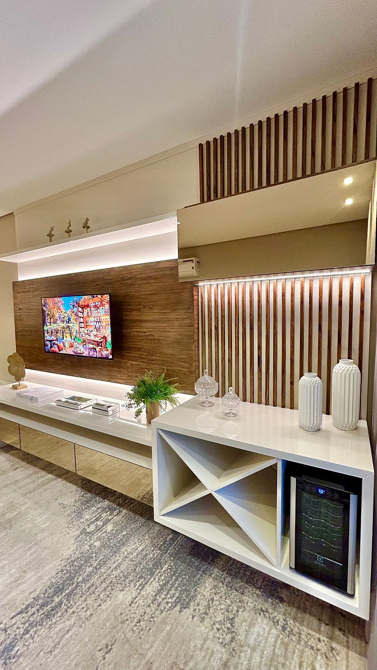 Seu Lar na Serra com Lareira e Piscina aquecida 4min Centro