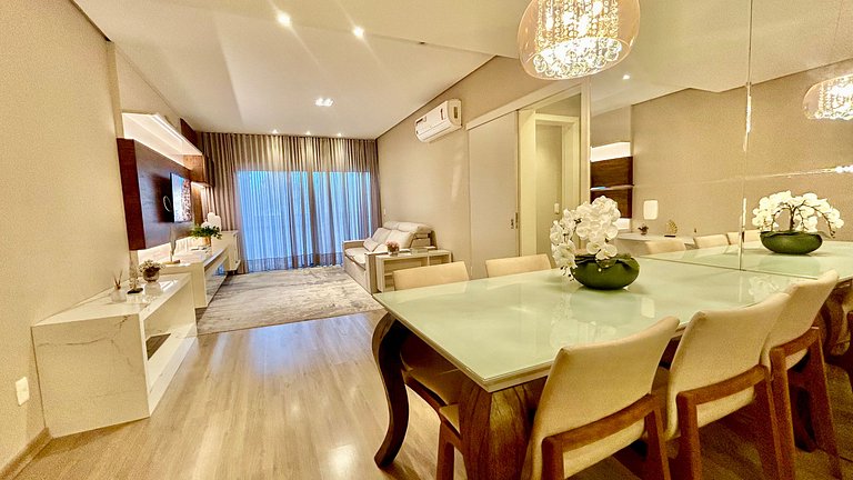 Seu Lar na Serra com Lareira e Piscina aquecida 4min Centro