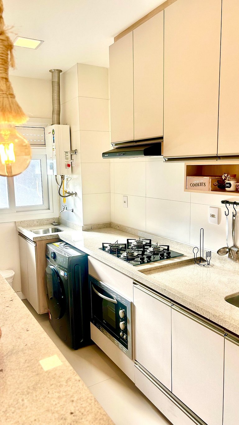 Lindo Apto Garden no Centro de Canela