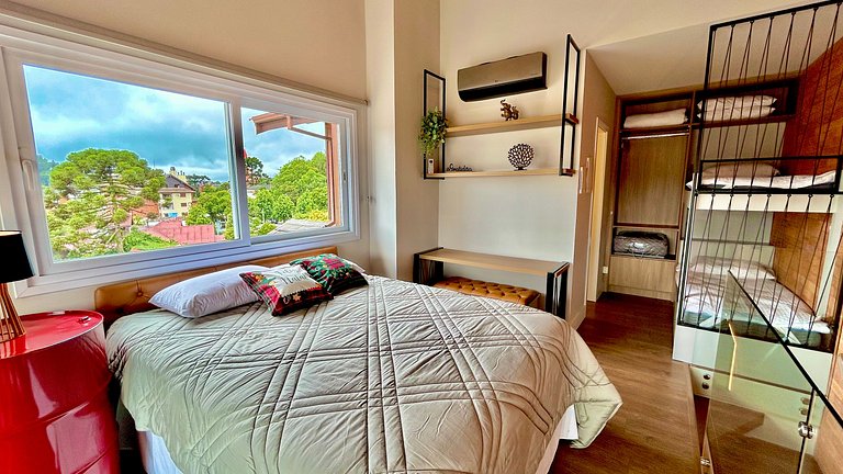 LOFT Exclusivo a 400m da Rua Coberta