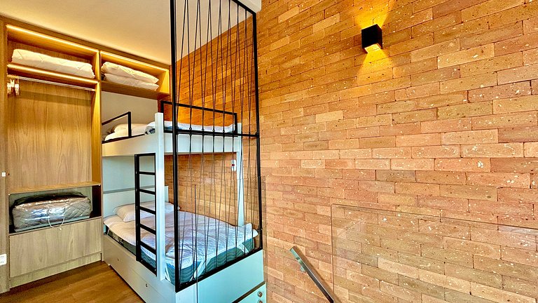 LOFT Exclusivo a 400m da Rua Coberta