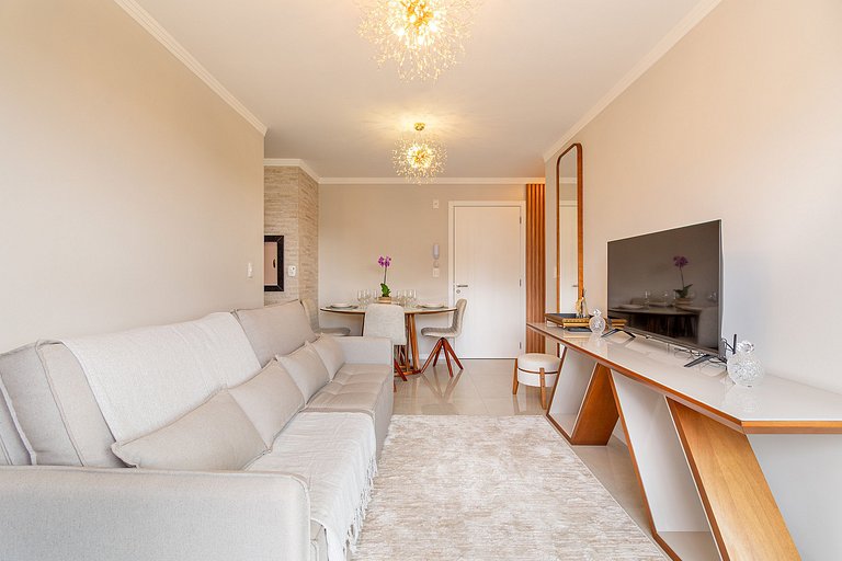 Apto lindo e completo centro de Canela