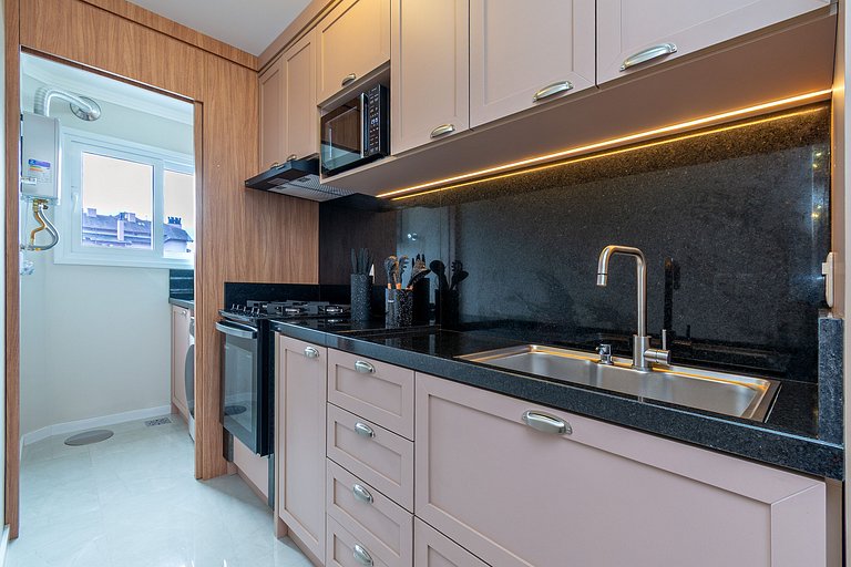 Apto lindo e completo centro de Canela