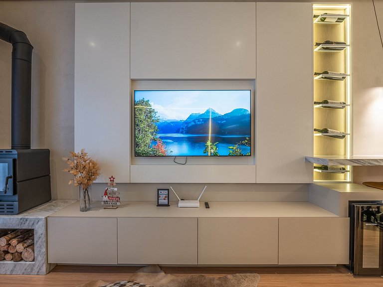 Charme e Lareira no Centro de Gramado