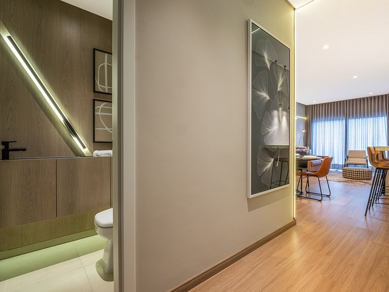 Charme e Lareira no Centro de Gramado