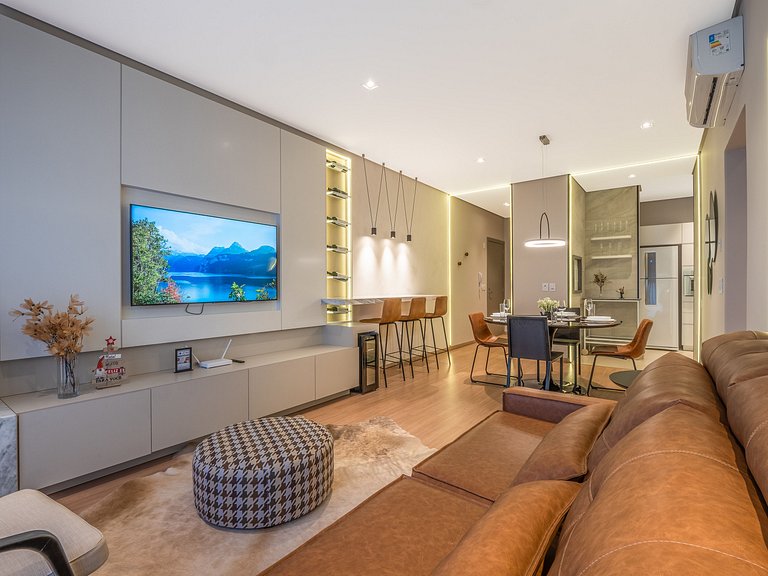 Charme e Lareira no Centro de Gramado