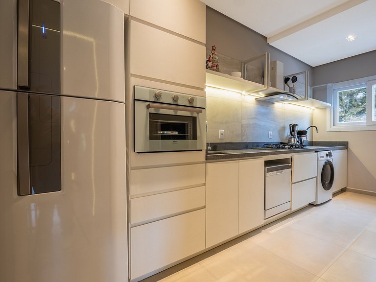 Charme e Lareira no Centro de Gramado