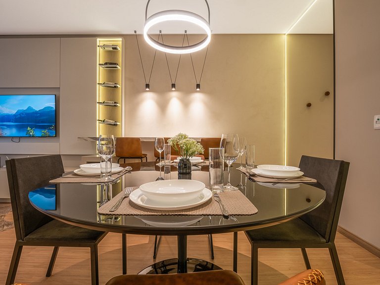 Charme e Lareira no Centro de Gramado