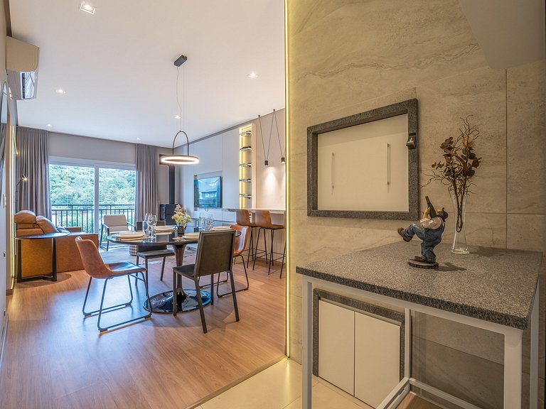 Charme e Lareira no Centro de Gramado