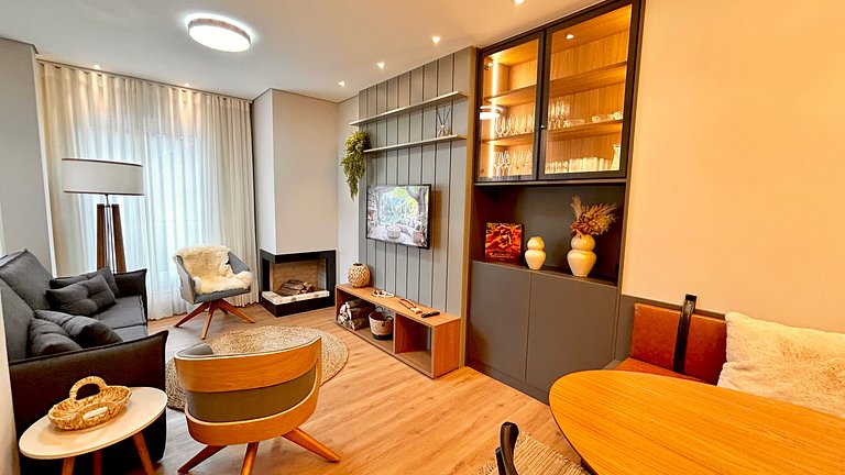 Aconchego e sofisticação a 300m da Rua Coberta