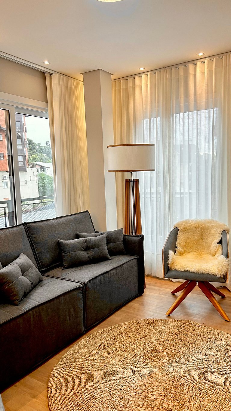 Aconchego e sofisticação a 300m da Rua Coberta