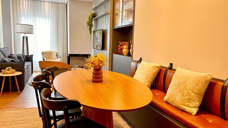 Aconchego e sofisticação a 300m da Rua Coberta