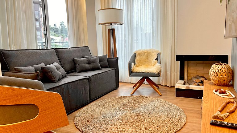 Aconchego e sofisticação a 300m da Rua Coberta