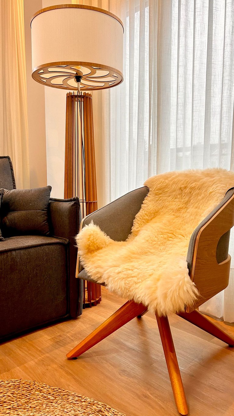 Aconchego e sofisticação a 300m da Rua Coberta