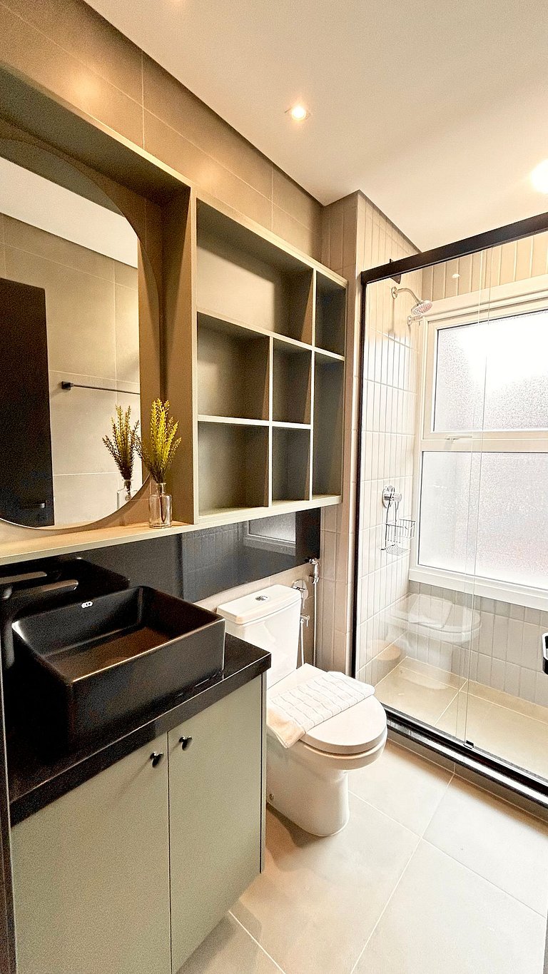 Aconchego e sofisticação a 300m da Rua Coberta