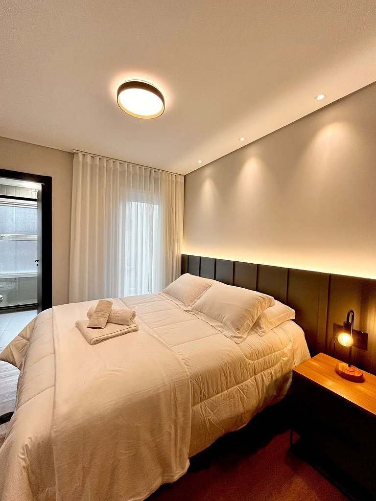 Aconchego e sofisticação a 300m da Rua Coberta