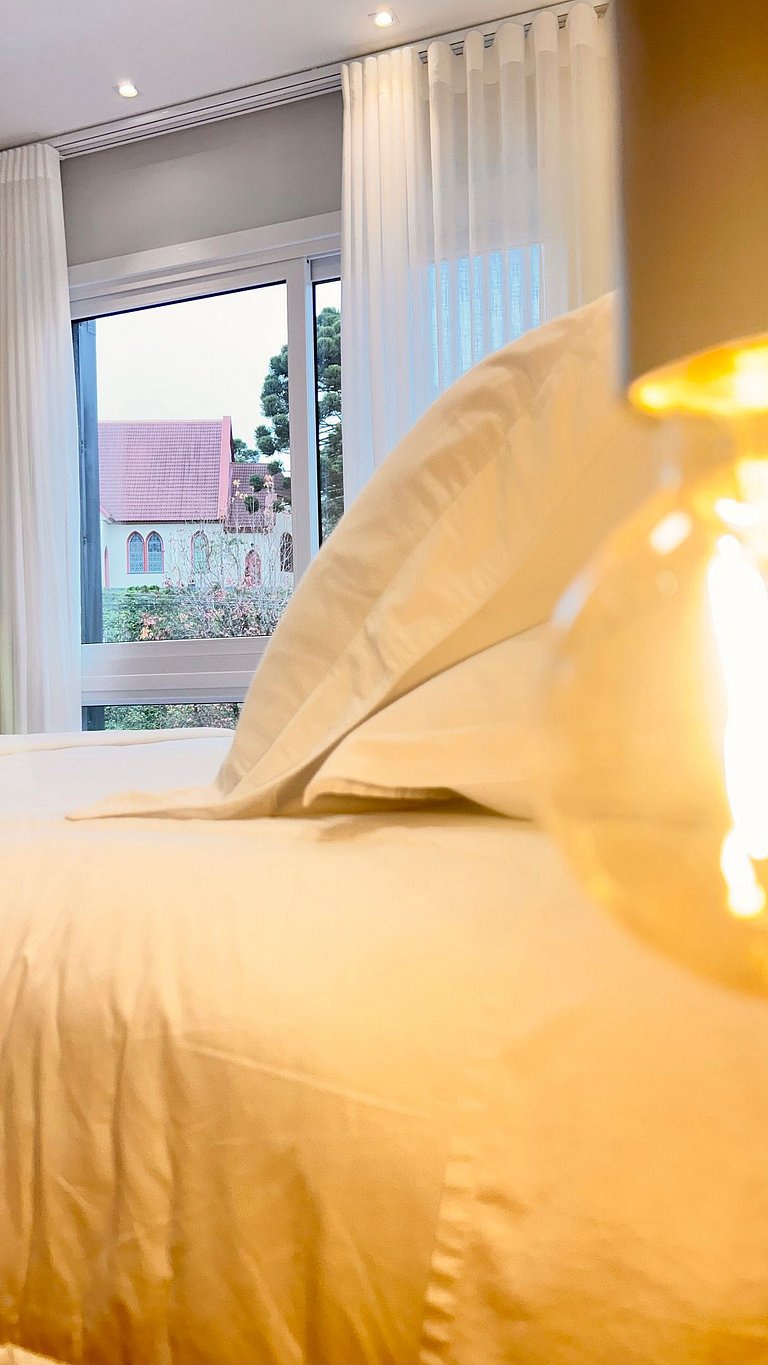 Aconchego e sofisticação a 300m da Rua Coberta