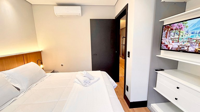 Aconchego e sofisticação a 300m da Rua Coberta