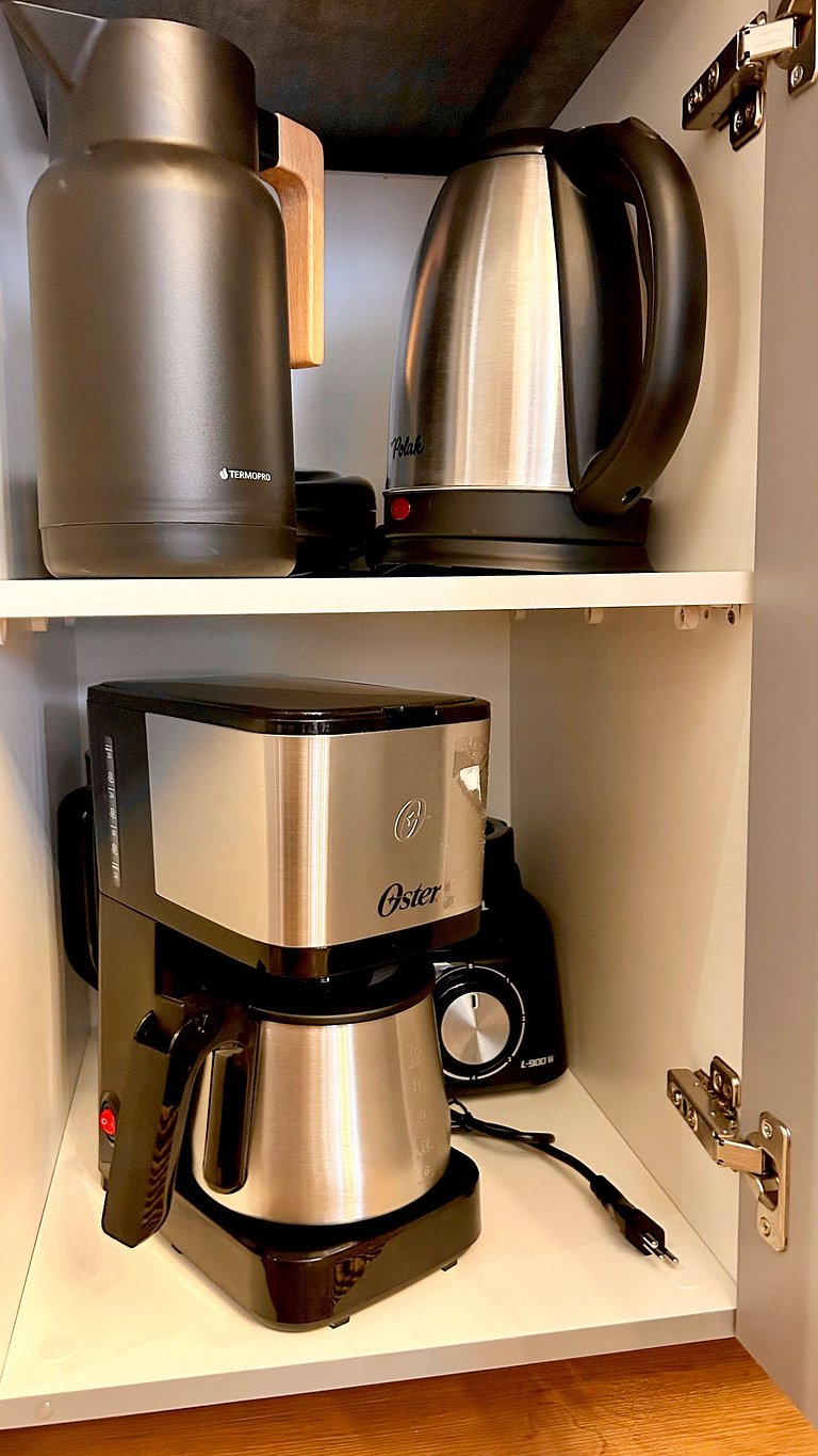 Aconchego e sofisticação a 300m da Rua Coberta