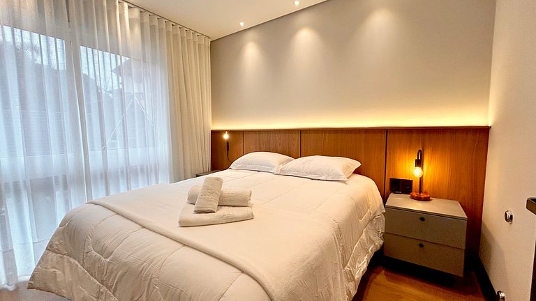 Aconchego e sofisticação a 300m da Rua Coberta