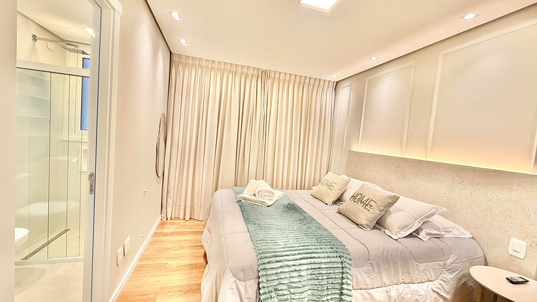 Refúgio Moderno com Lareira em Canela