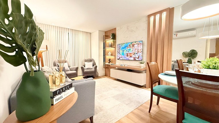 Refúgio em Gramado • 2 quartos Próx. ao Centro