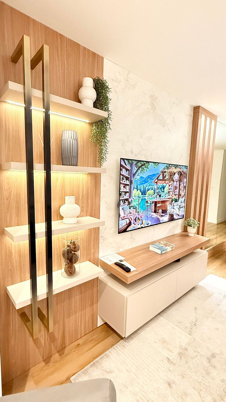 Refúgio em Gramado • 2 quartos Próx. ao Centro