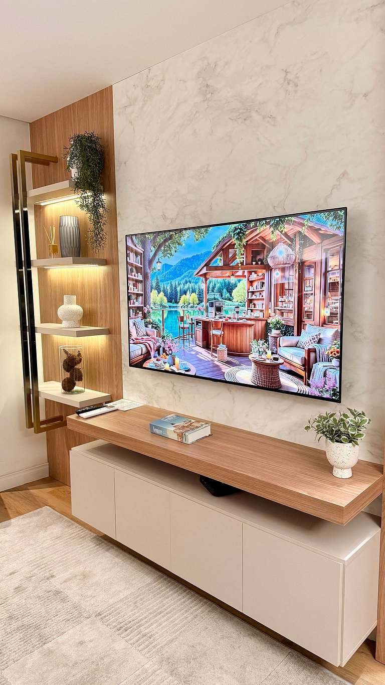 Refúgio em Gramado • 2 quartos Próx. ao Centro