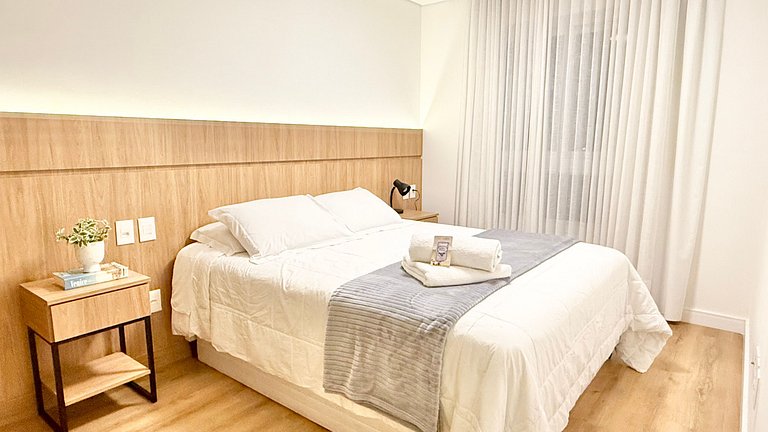 Refúgio em Gramado • 2 quartos Próx. ao Centro