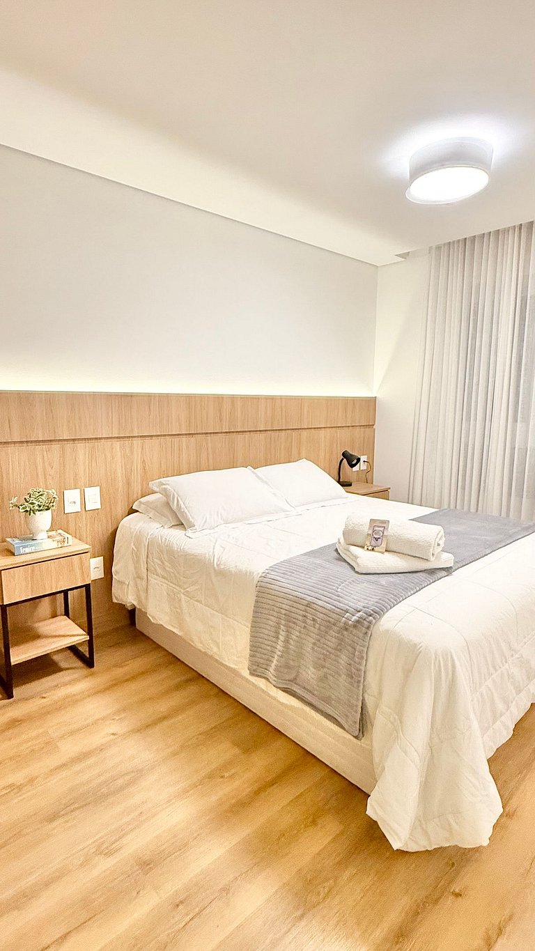 Refúgio em Gramado • 2 quartos Próx. ao Centro