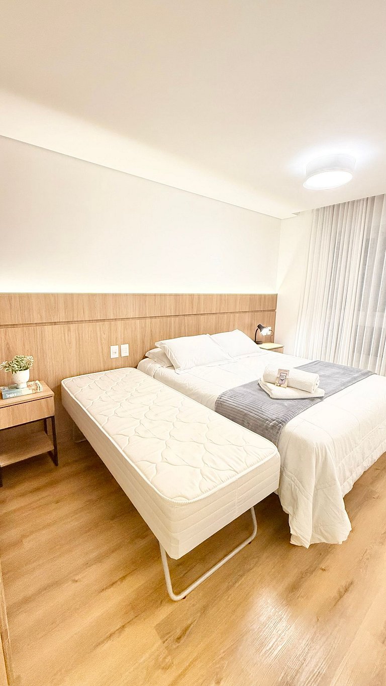 Refúgio em Gramado • 2 quartos Próx. ao Centro