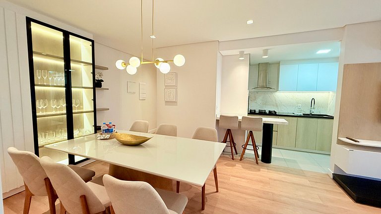 Charme na Borges - 2 suítes c/ lareira