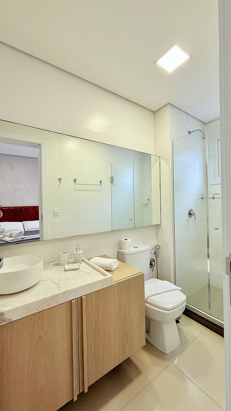 Charme na Borges - 2 suítes c/ lareira