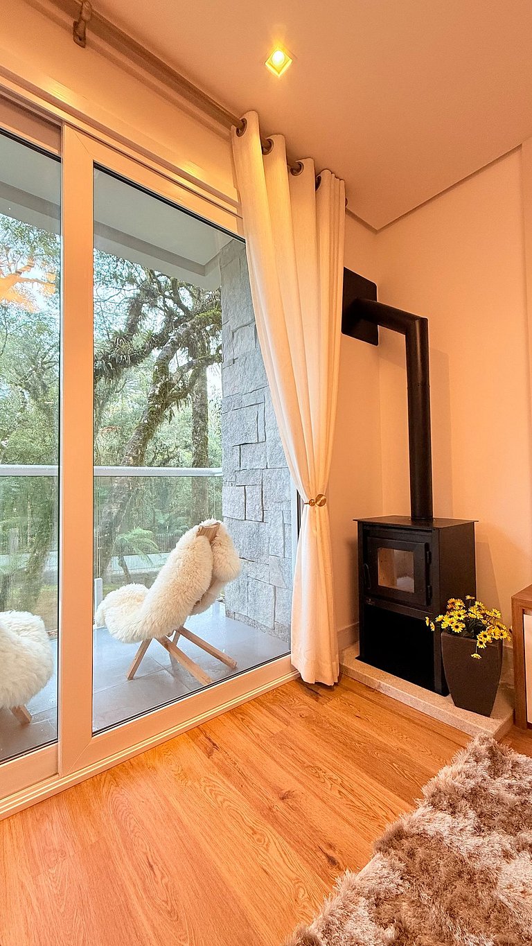 Natureza, Lareira e Piscina | Club Vêneto