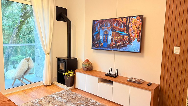 Natureza, Lareira e Piscina | Club Vêneto