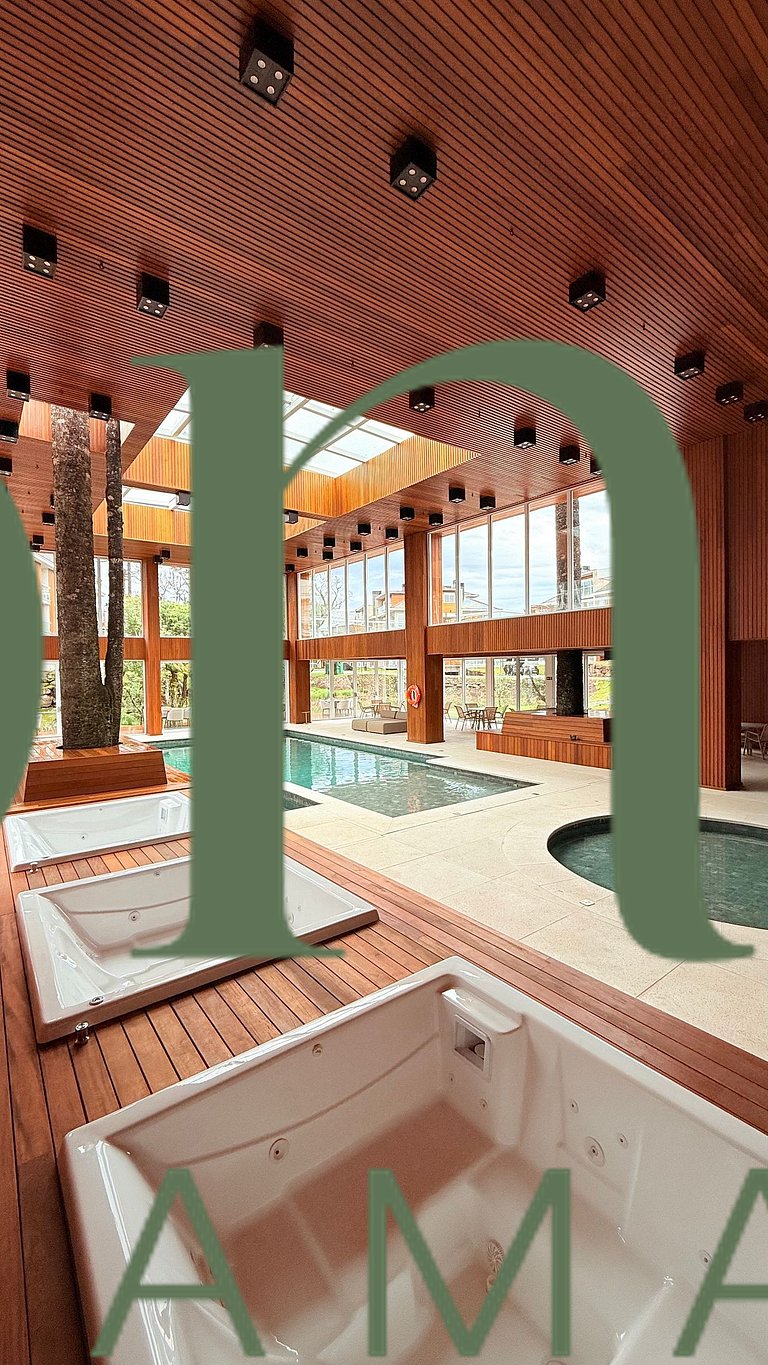 Natureza, Lareira e Piscina | Club Vêneto