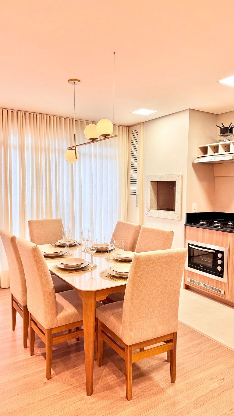 Conforto em Gramado | Novo completo próx ao centro