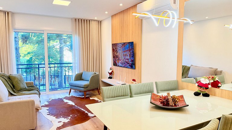 Apê dos sonhos em Canela | Novo e completo