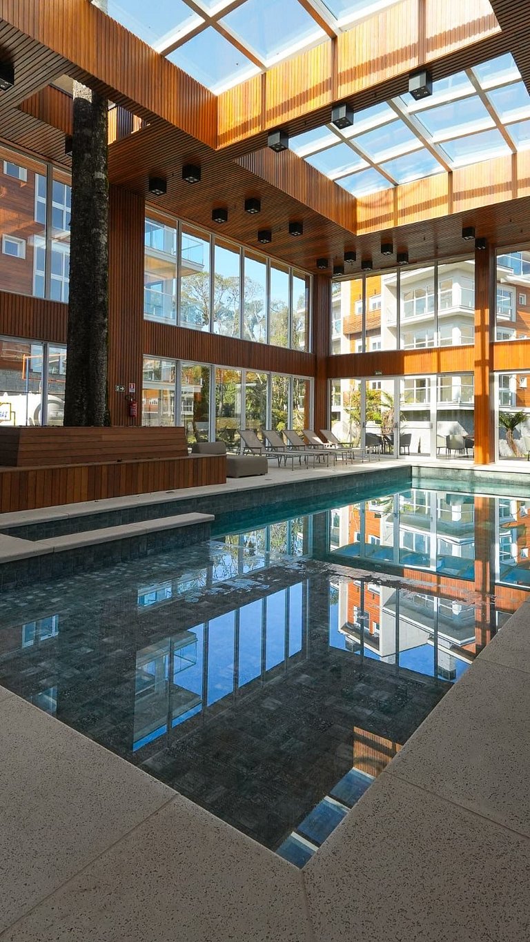 Refúgio Premium em Condo Clube - Piscina Aquecida