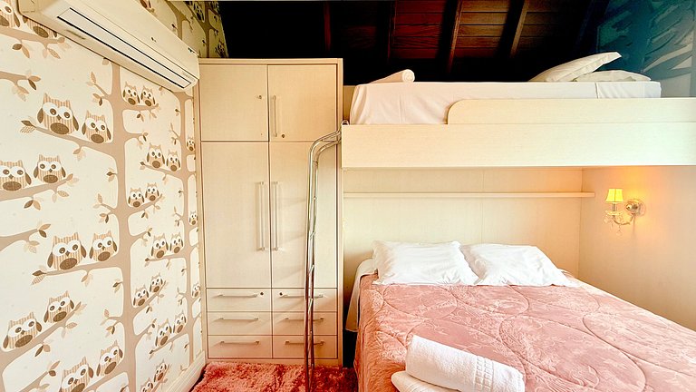 Luxo 3 Suítes | Vista Vale do Quilombo |R. Coberta