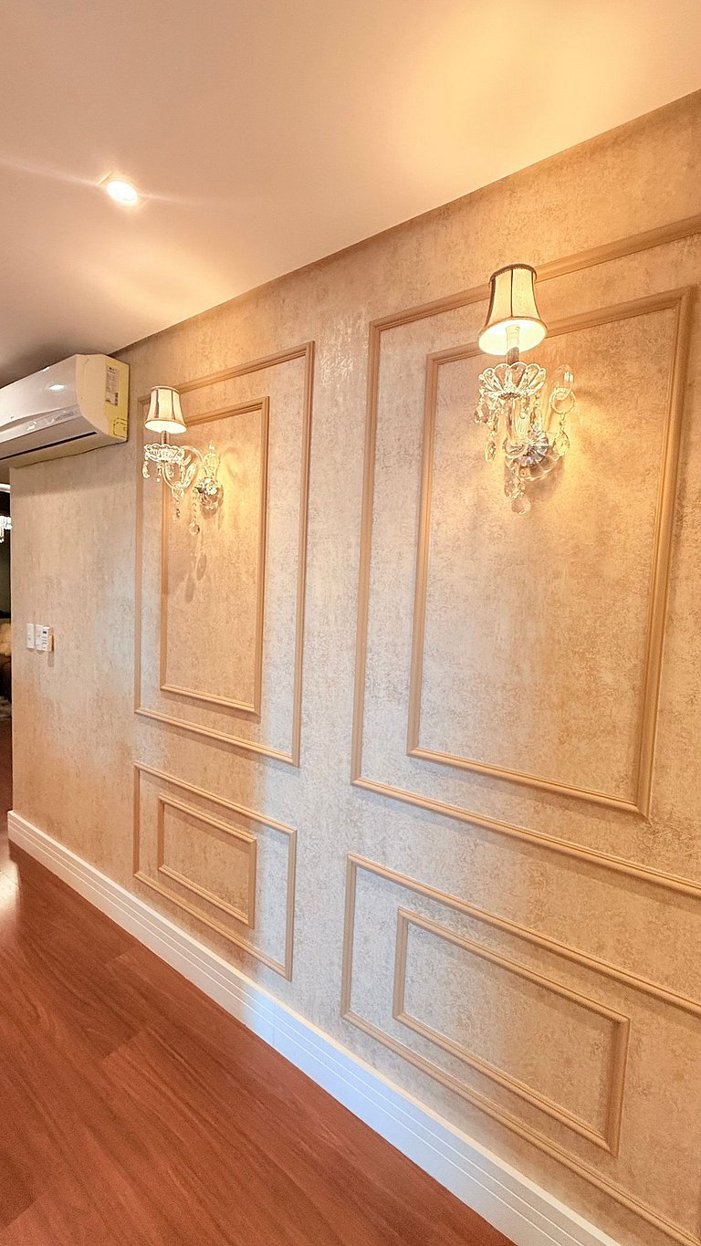 Luxo 3 Suítes | Vista Vale do Quilombo |R. Coberta